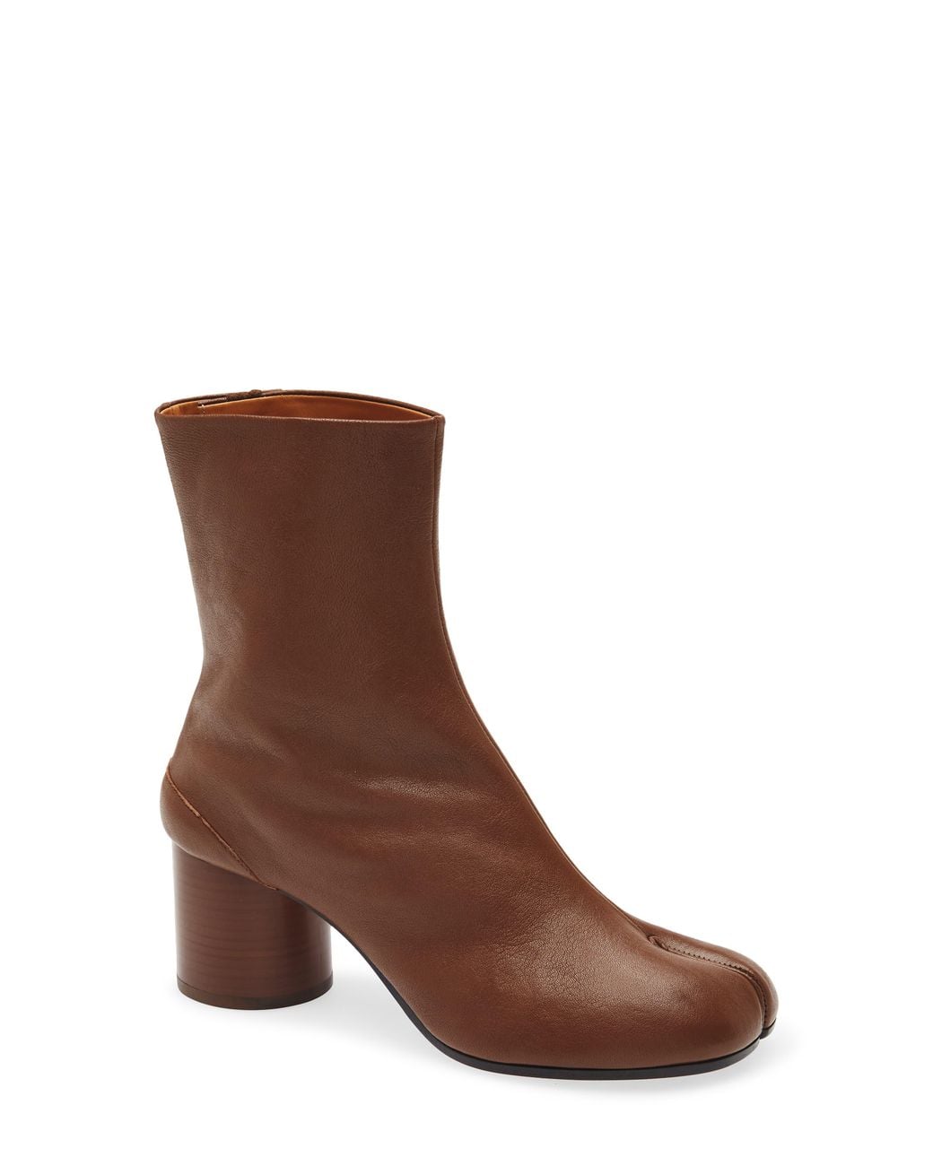 Maison Margiela Brown Tabi Boot