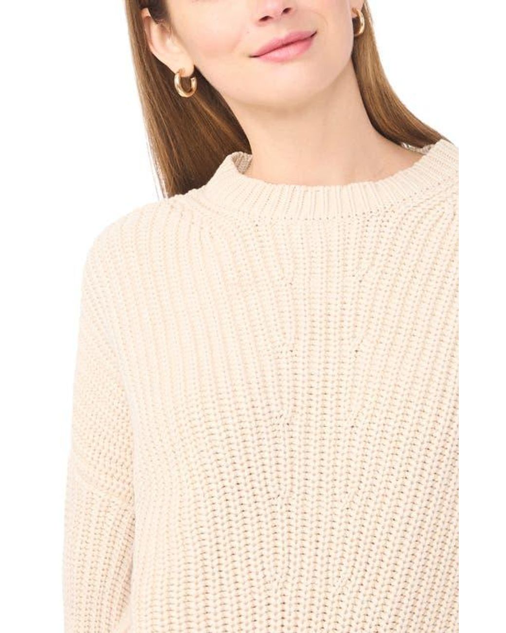 Vince Camuto Blue Crewneck Sweater