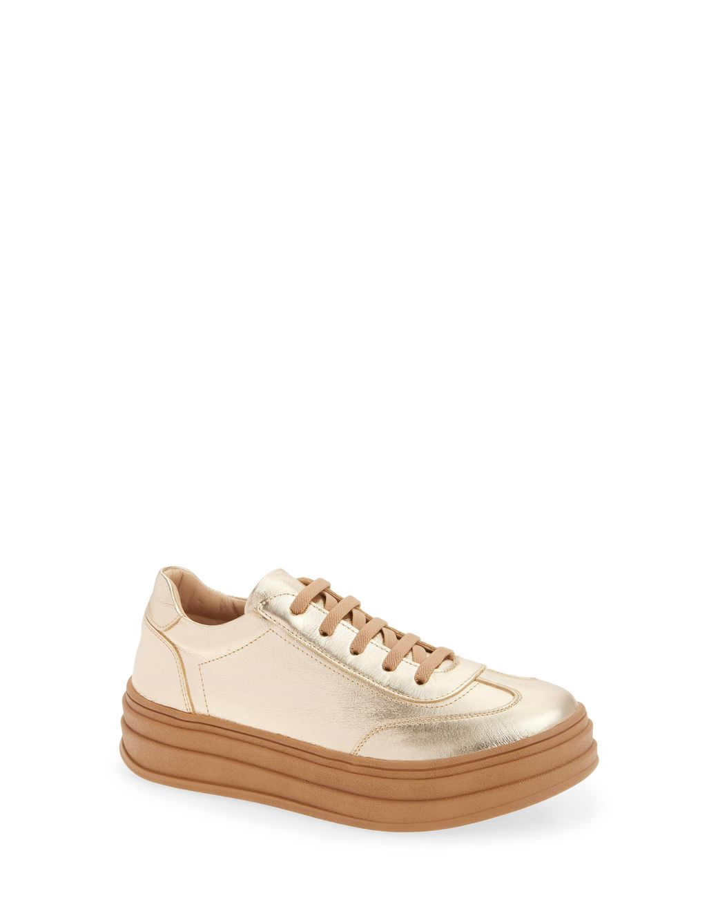 Chocolat Blu Natural Varen Platform Sneaker