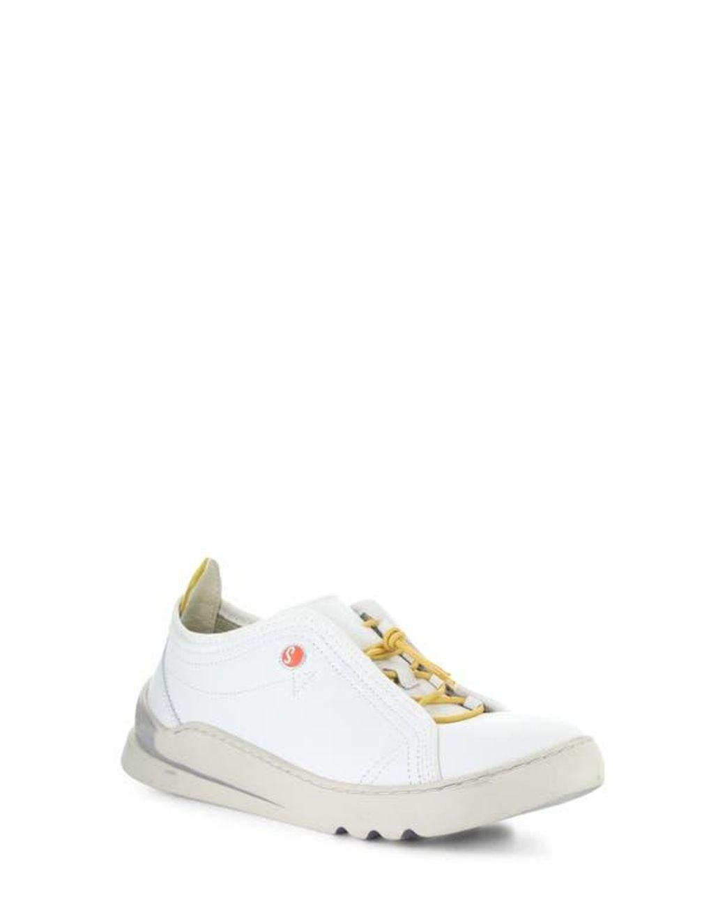 Softinos White Slip-On Sneaker