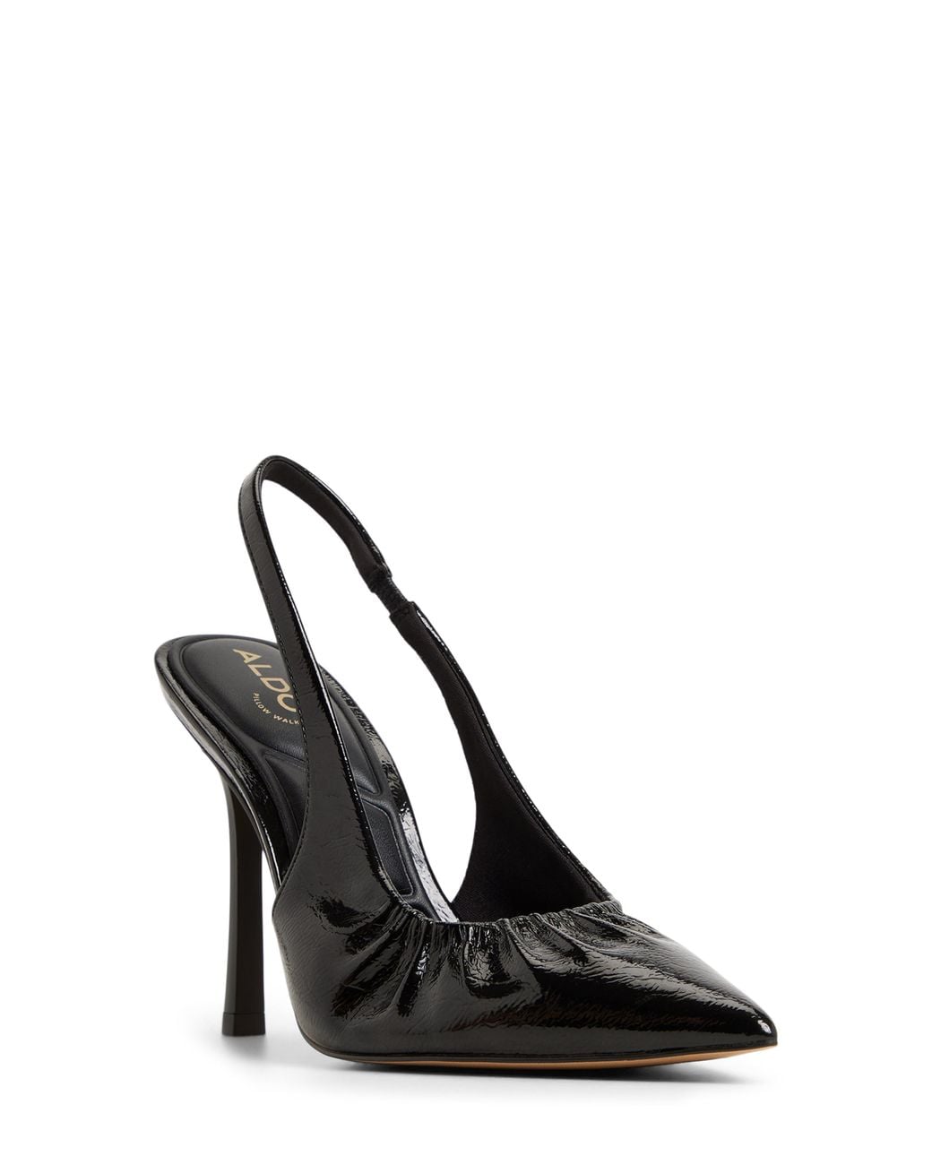 ALDO Black Mystie Slingback Pointed Toe Pump