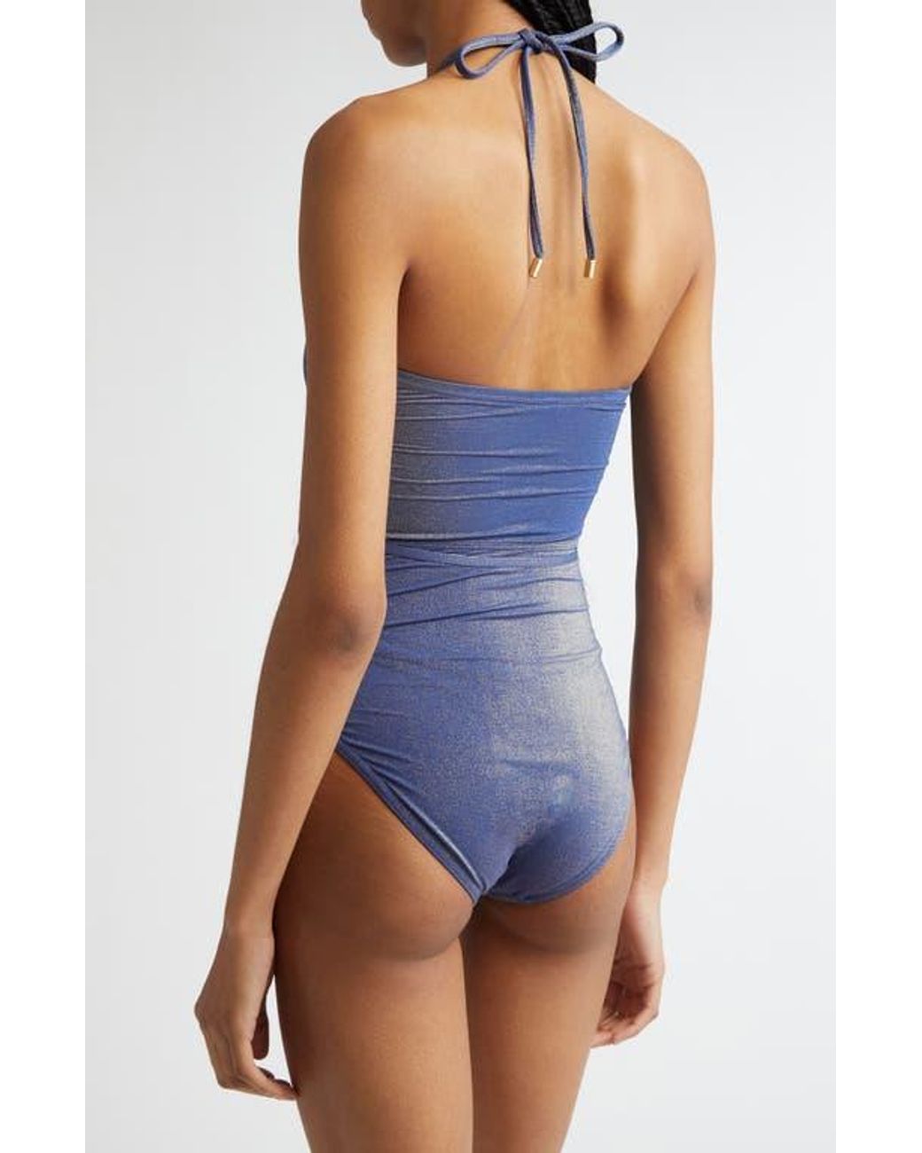 ワンピース水着 Zimmermann 'Wylie' one-piece swimsuit Wylie Wide Link 1PC Charcoal Ikat Online | Zimmermann