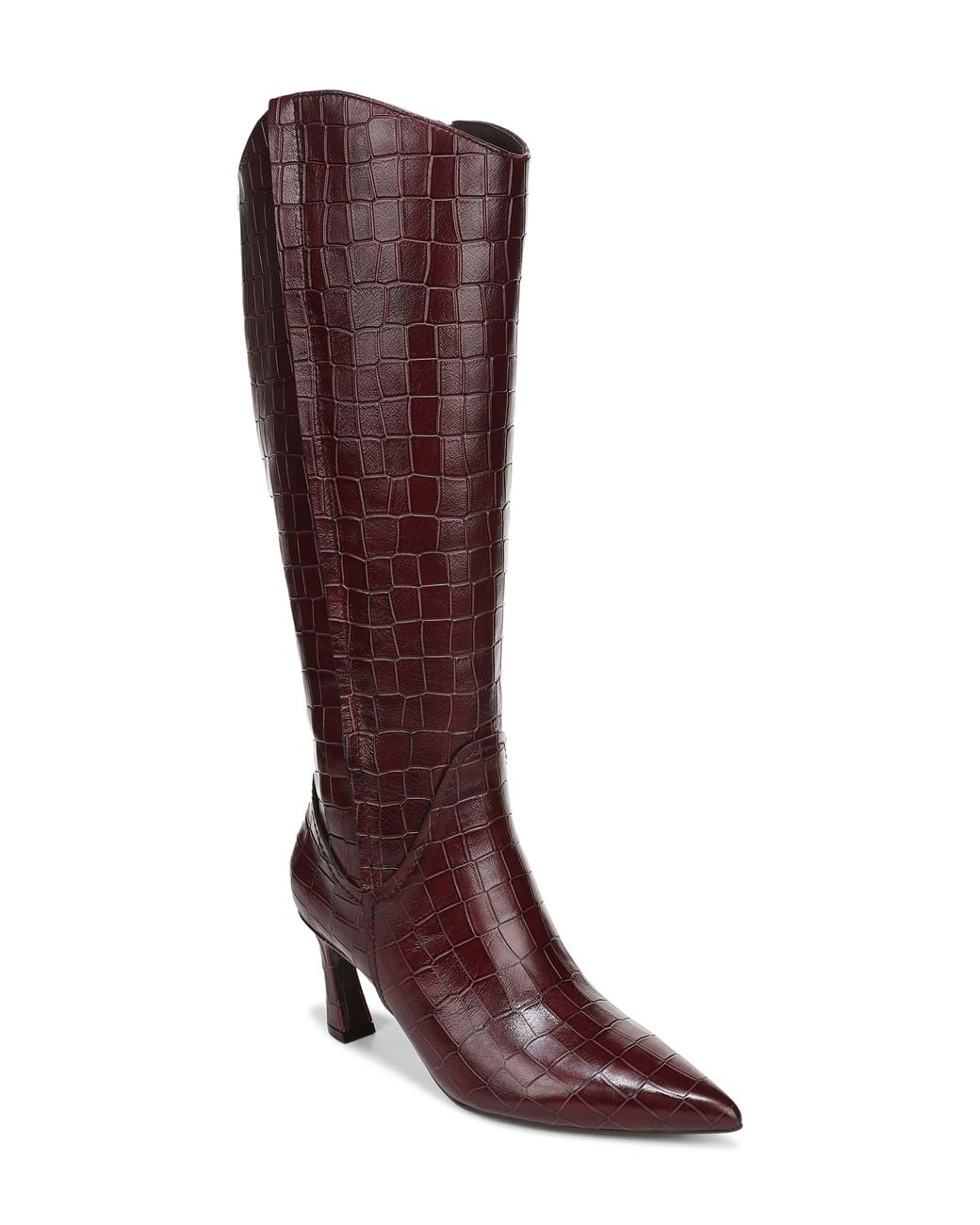 Naturalizer Brown Emily Pointed Toe Knee High Boot