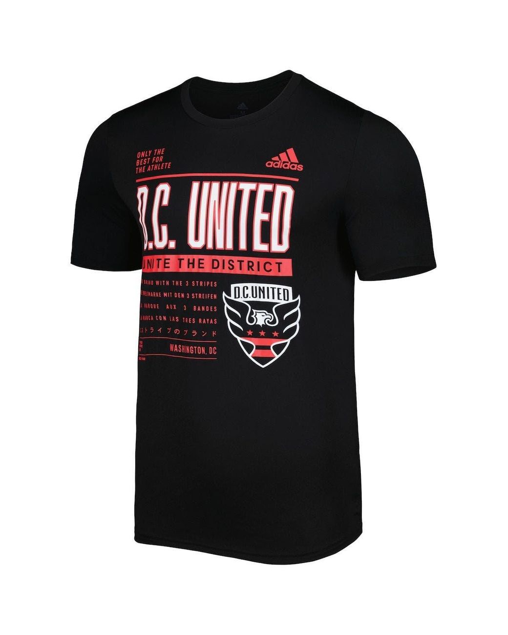 adidas D.c. United Club Dna Performance T-shirt At Nordstrom in Black for  Men | Lyst