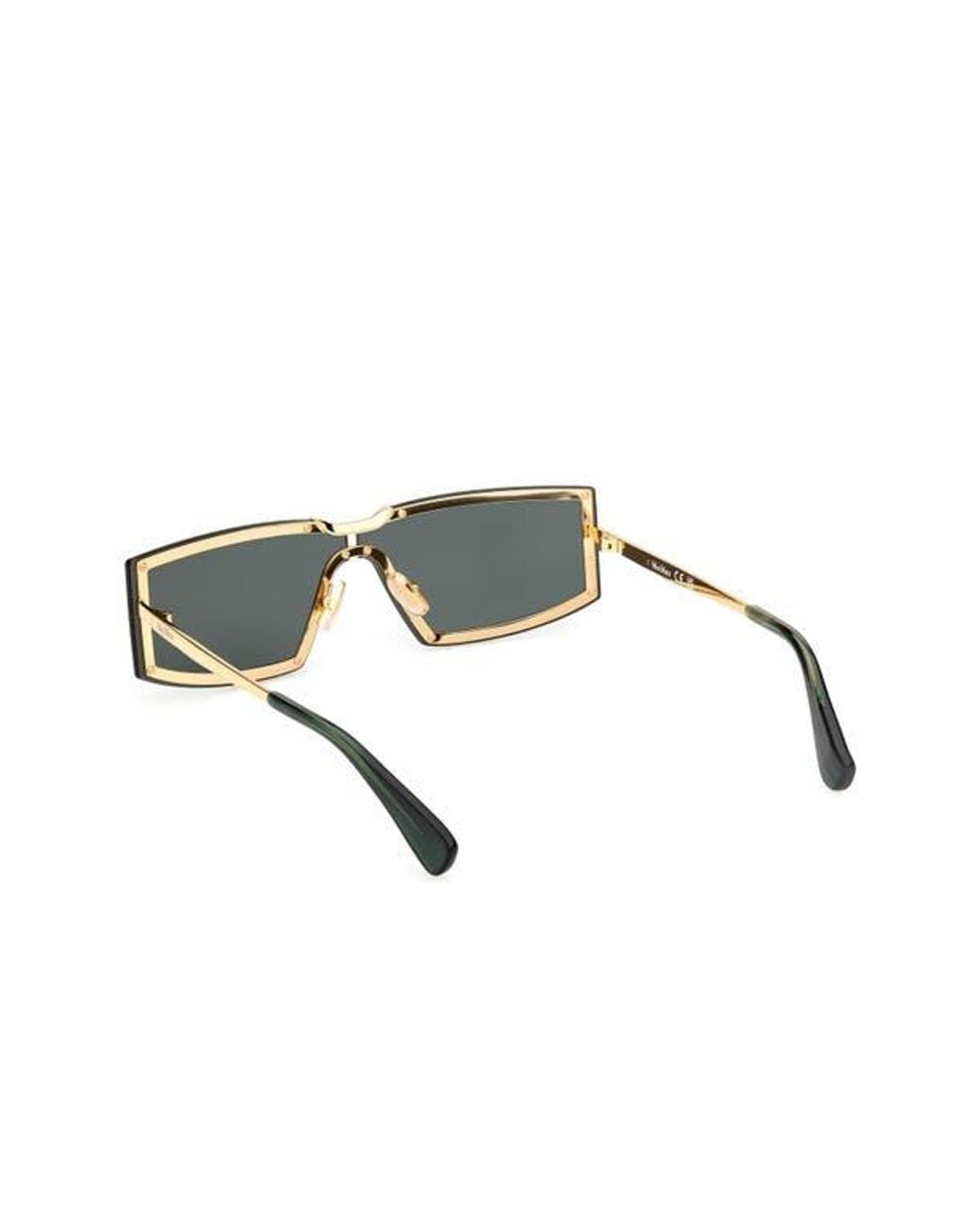 Max Mara Multicolor 68Mm Oversize Rectangular Sunglasses