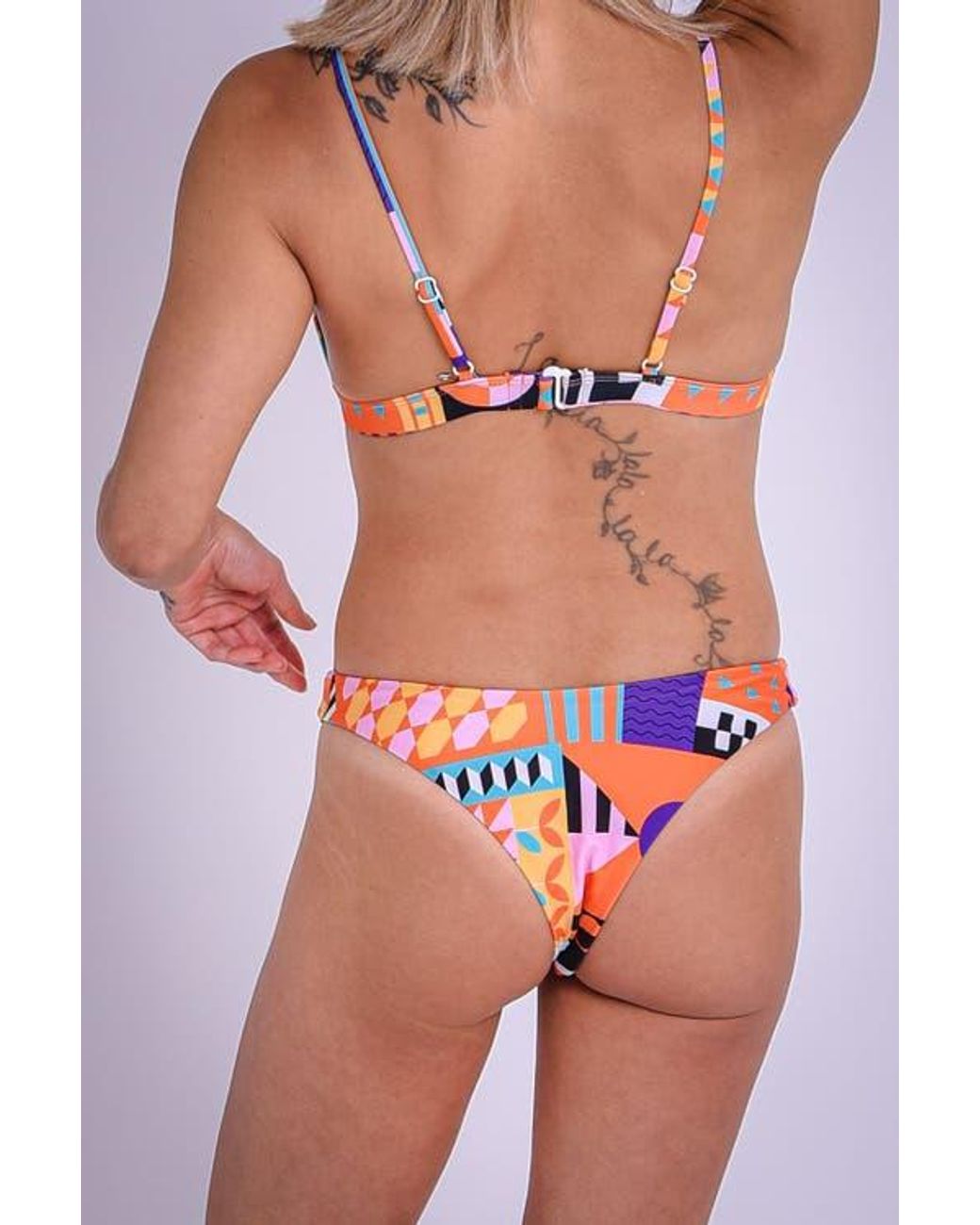 OOSC Pink Endless Summer V-Cut Bikini Bottoms
