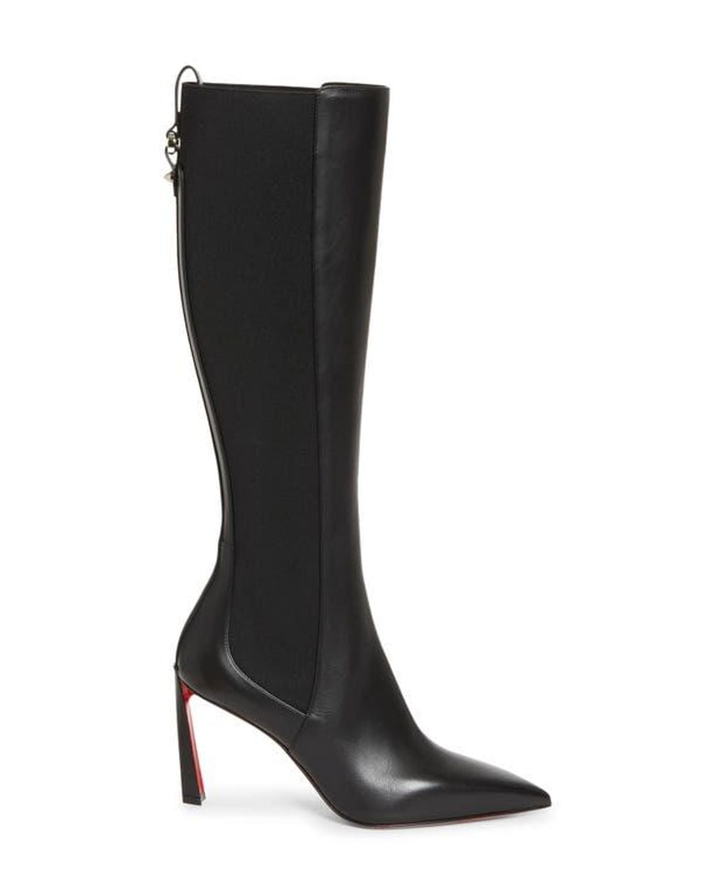 Christian Louboutin Condodo Knee High Boot in Black | Lyst