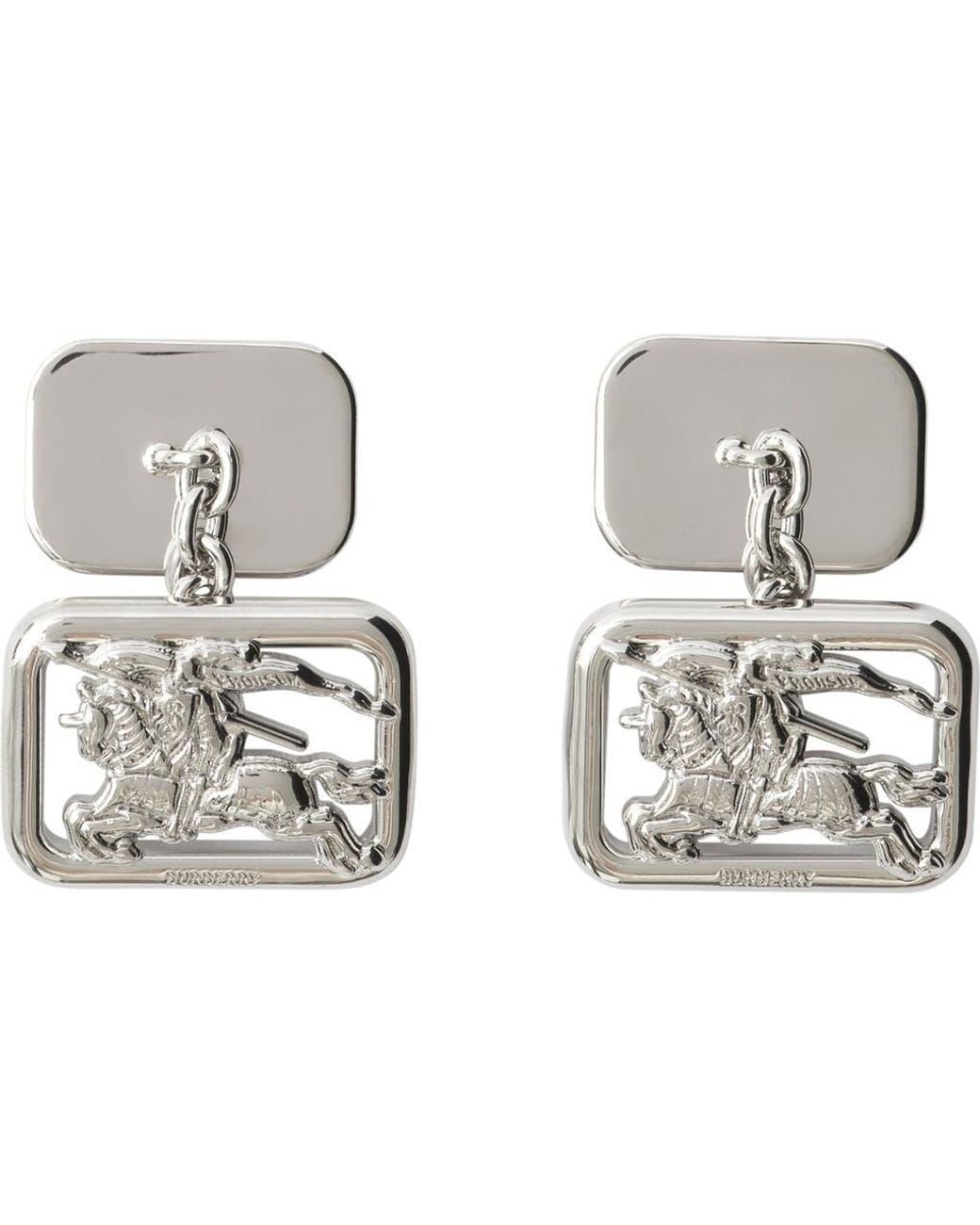 Burberry Metallic Rider Cufflinks for men