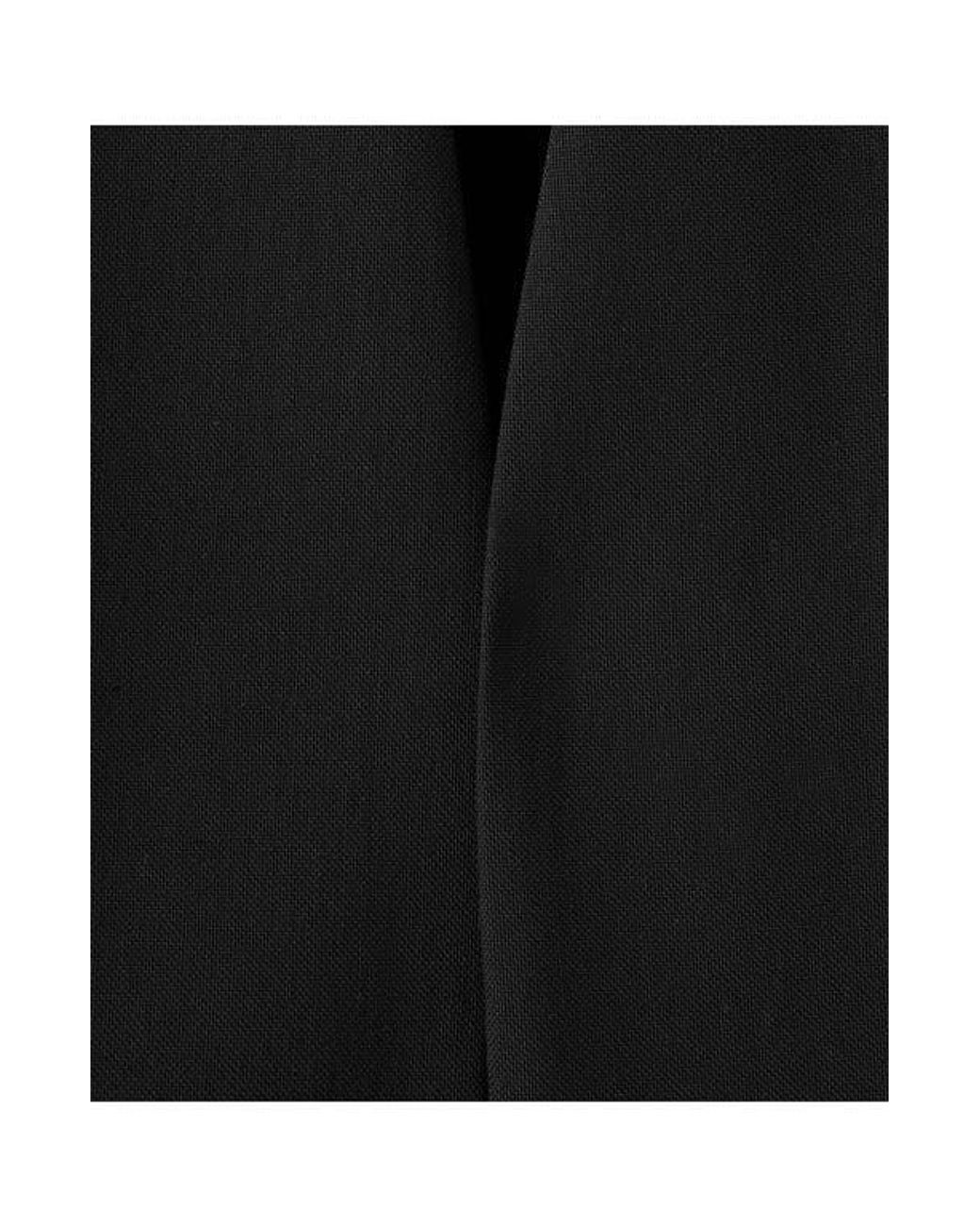 Mango Black Selection Collarless Blazer