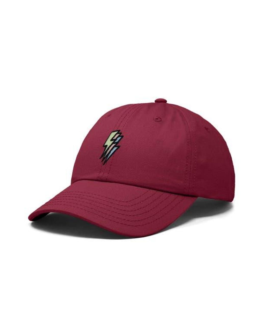 Alix Red Lightning Cap for men