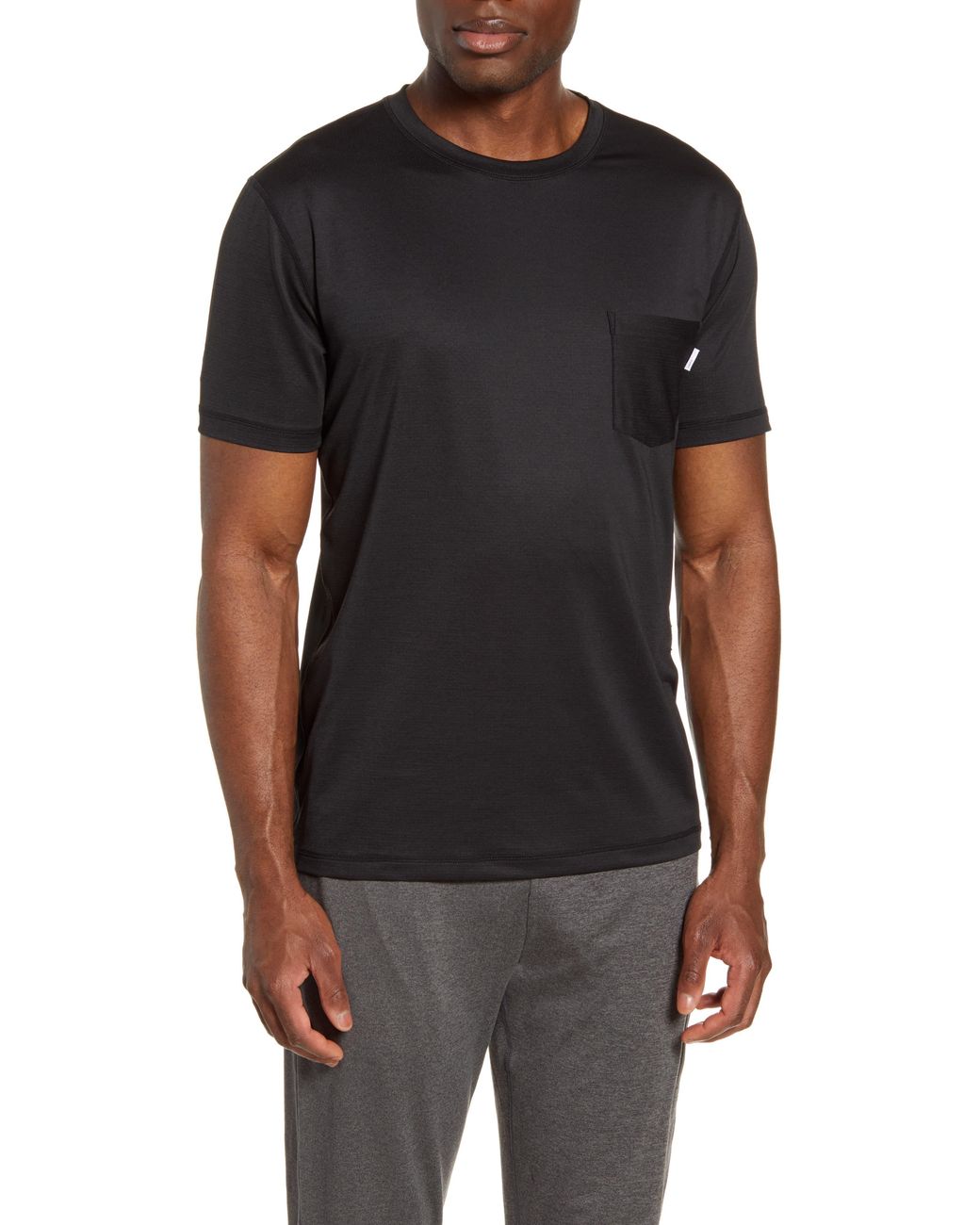 Vuori Tradewind Pocket Performance T-shirt in Black for Men - Lyst