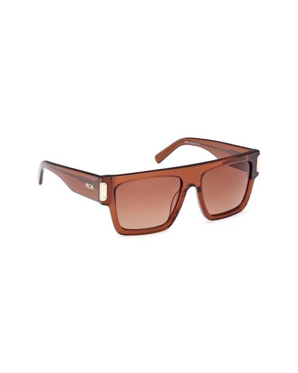 MCM Pink 54Mm Rectangular Sunglasses