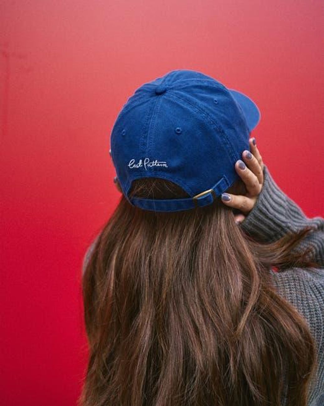 Lost Pattern Blue Pan Pan Baseball Cap