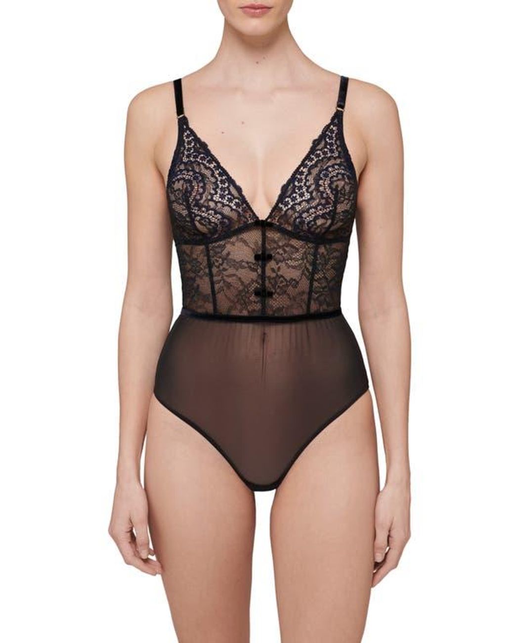 Simone Perele Black Scenario Teddy