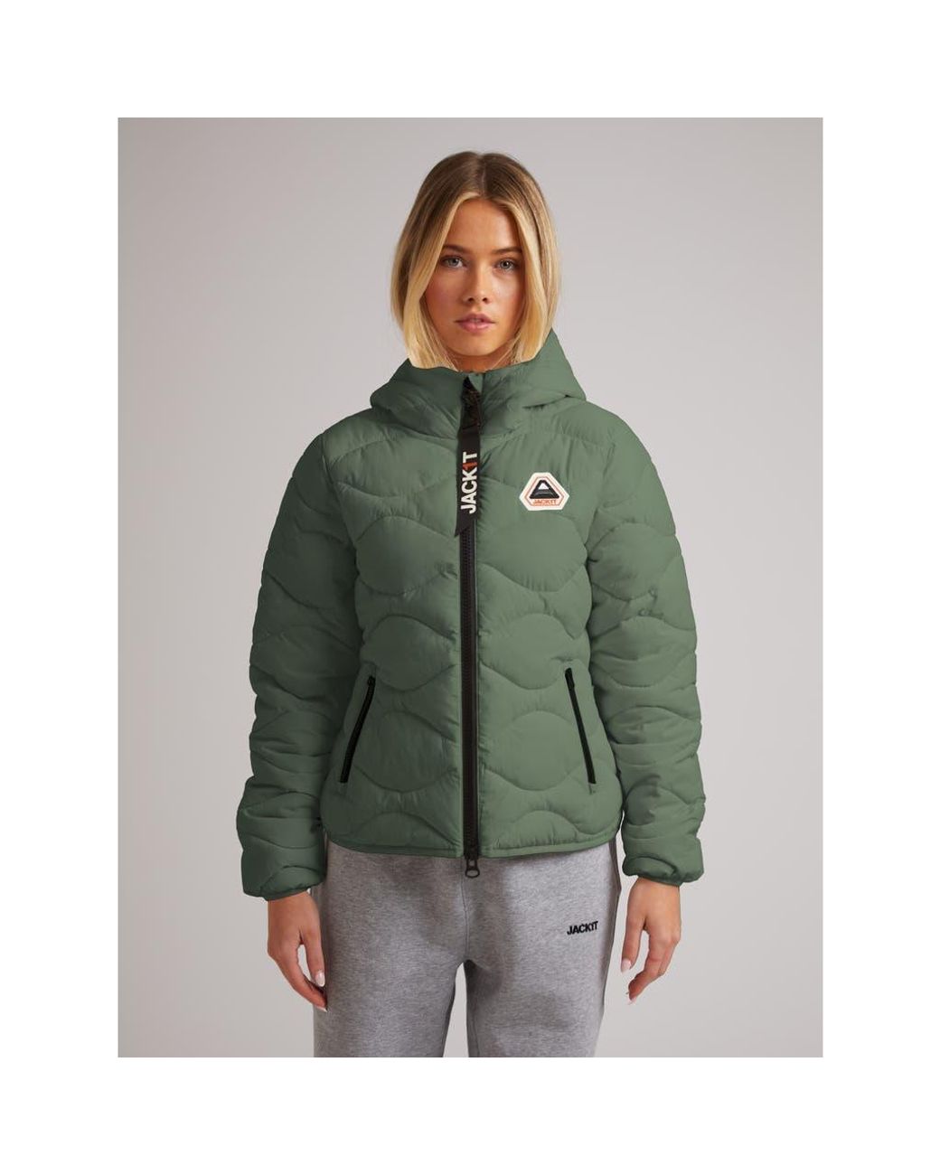 Jacket Green Orb1T Hooded Jacket