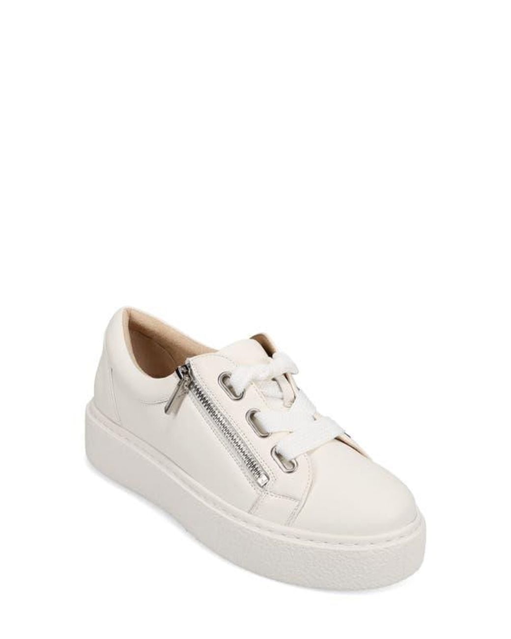 Vaneli White Yucel Platform Sneaker