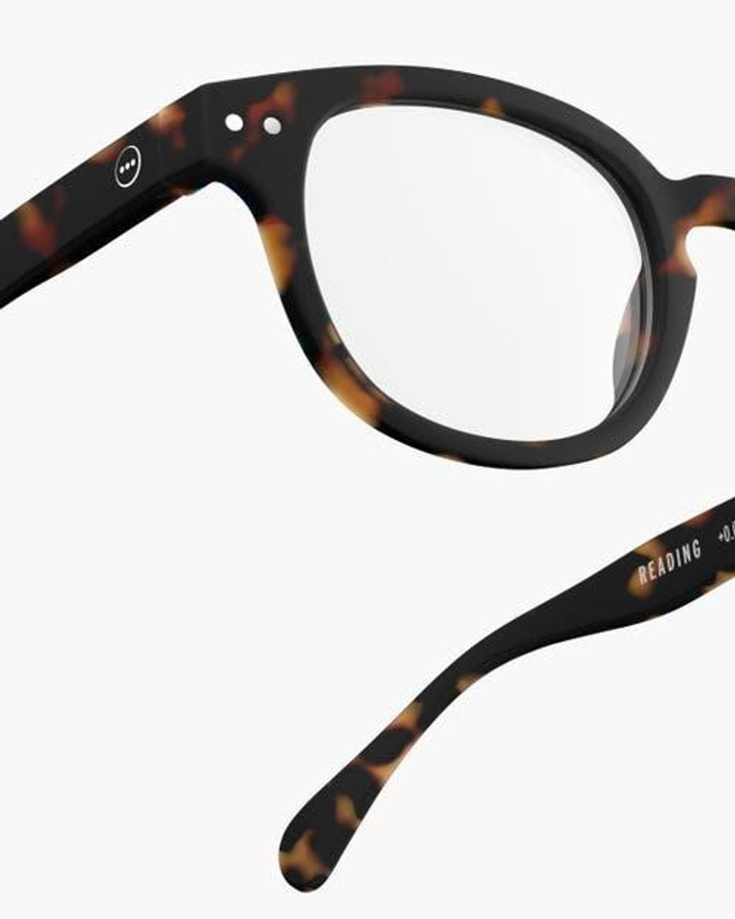 Izipizi Black #C 49Mm Square Reading Glasses