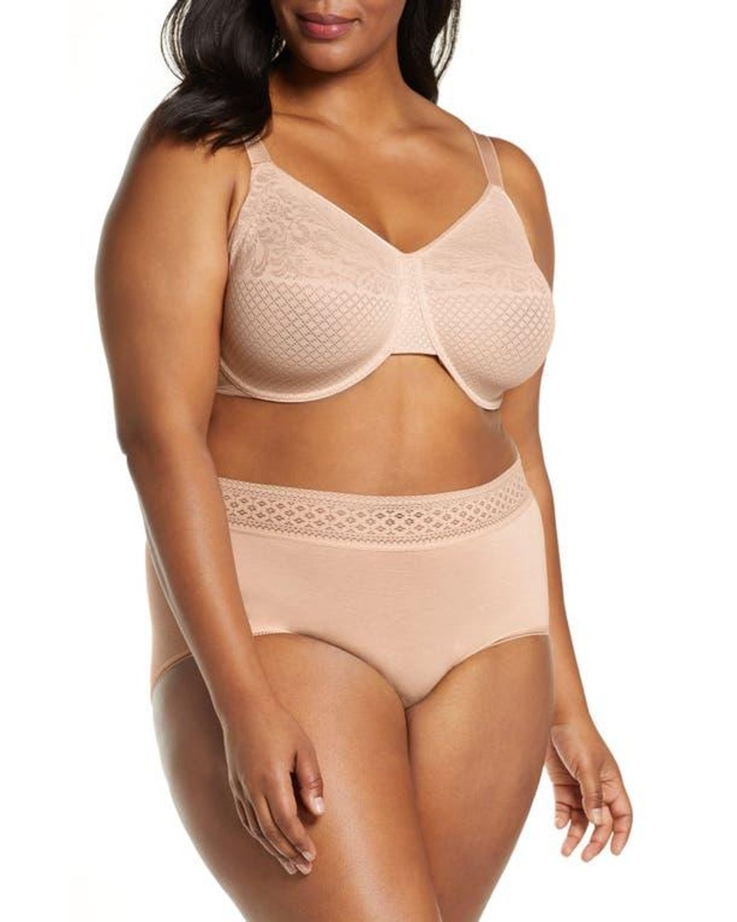 Wacoal Natural Visual Effects Underwire Minimizer Bra