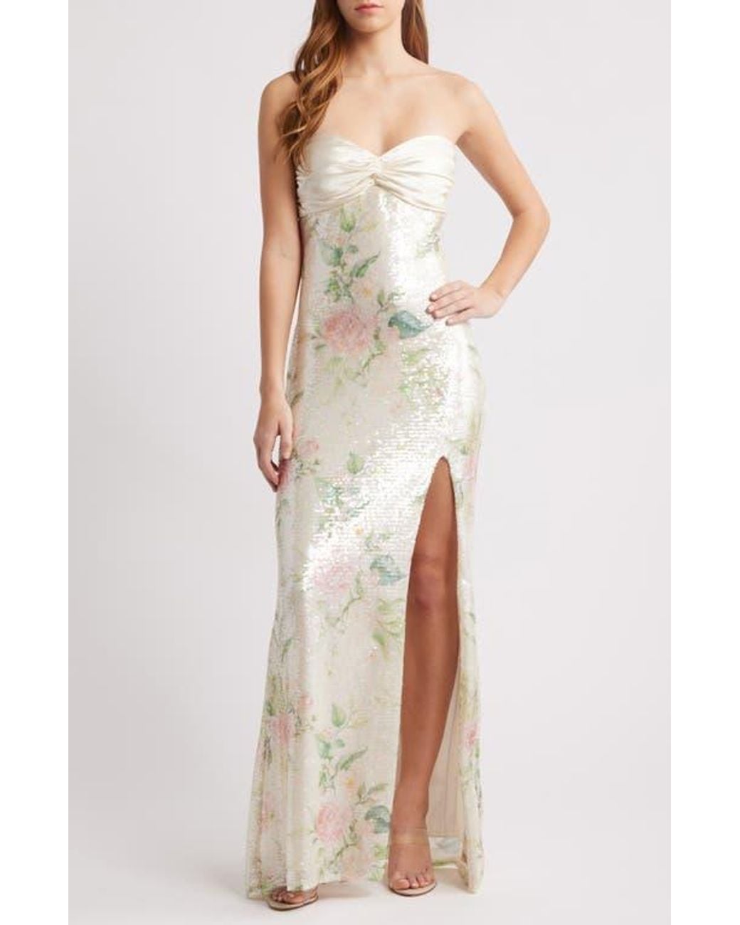 women's summer maxi dress Summer Sunlit Breeze Floral Maxi Sundress