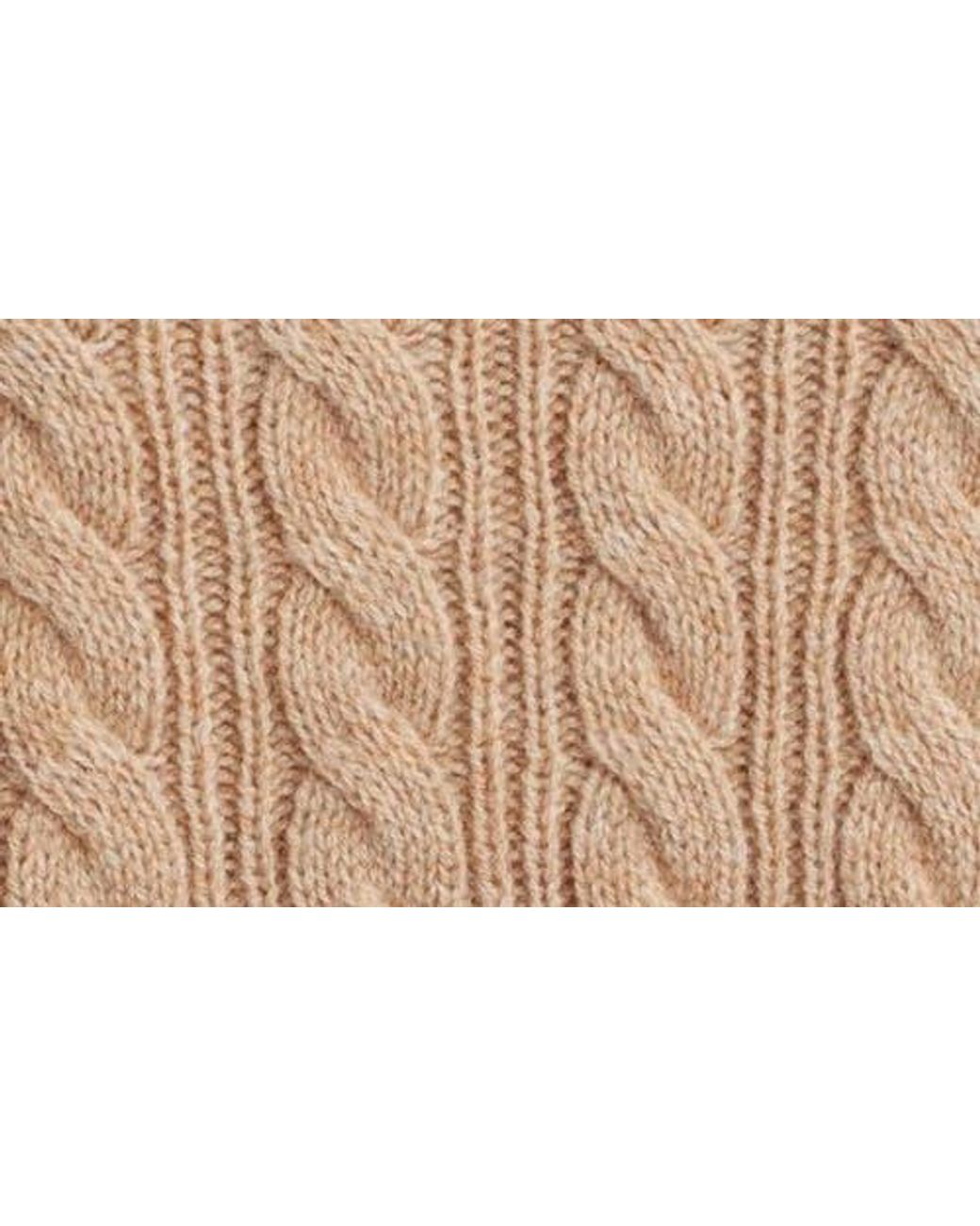 Cable Jacket Color:natural LoveShackFancy Eugenie Cable Knit Cashmere & Wool Cardigan in Natural ...