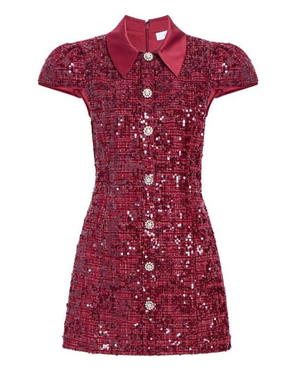 Likely Red Estella Sequin Minidress