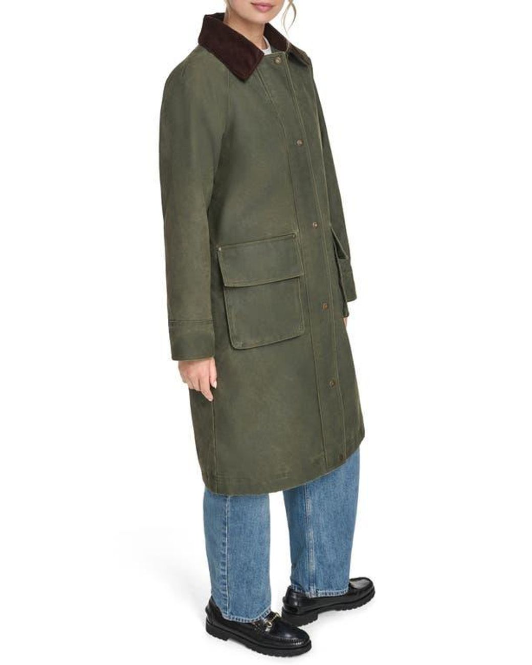 Levi's Green Extralong Barn Jacket