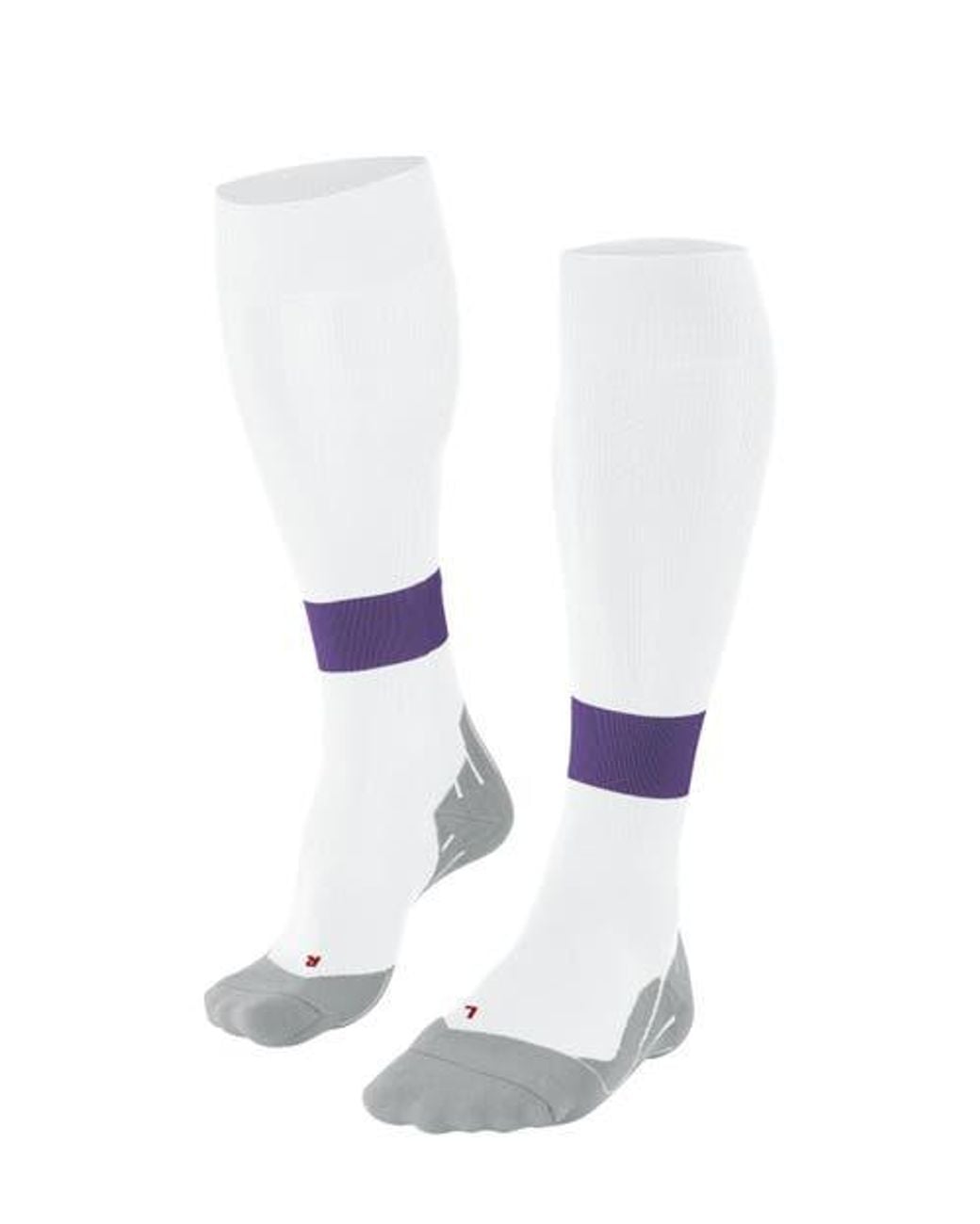 Falke White Ru Compression Energy Running Socks