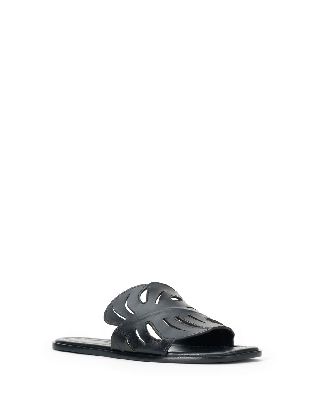 Staud Black Palm Slide Sandal