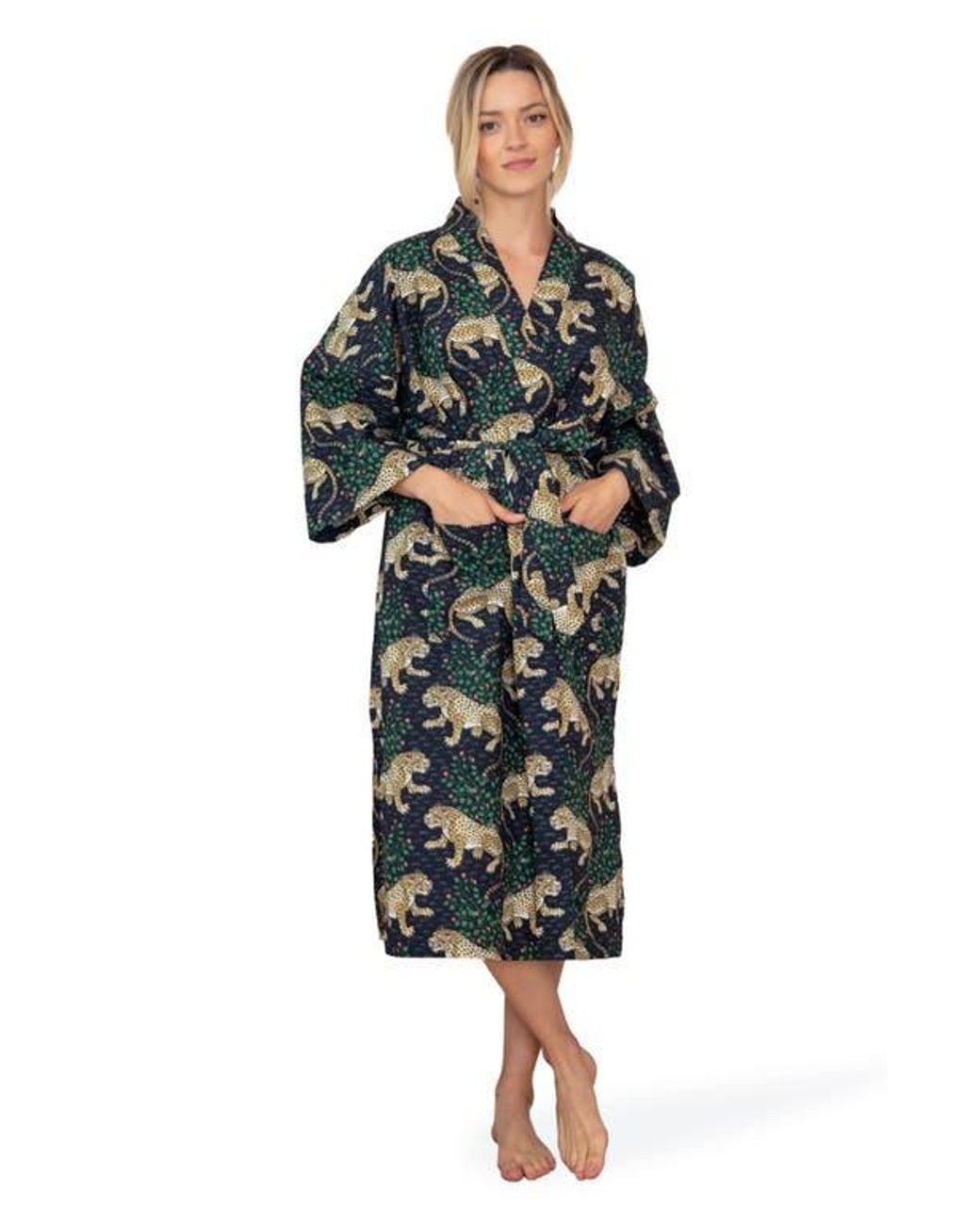 Printfresh Green Robe