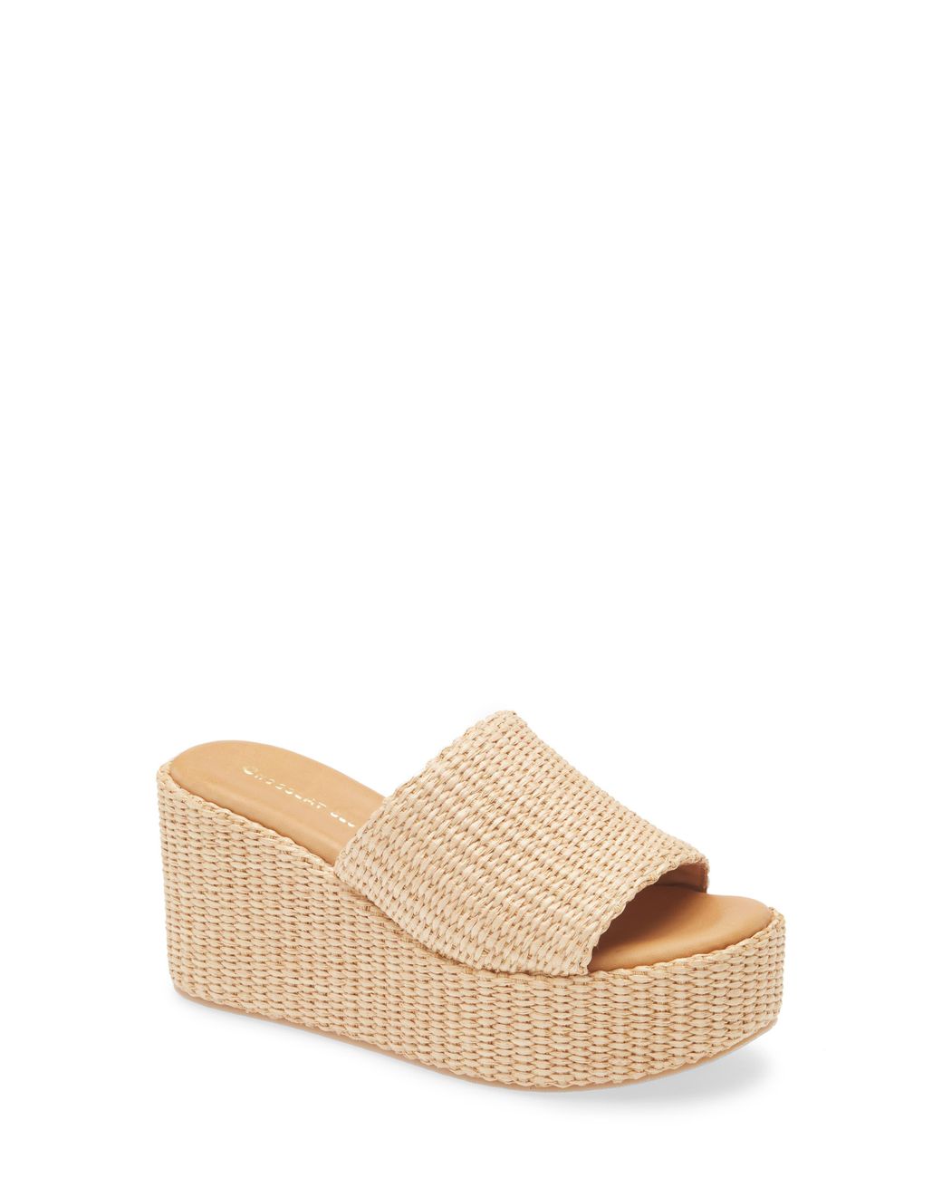 Chocolat Blu Natural Jam Platform Wedge Sandal