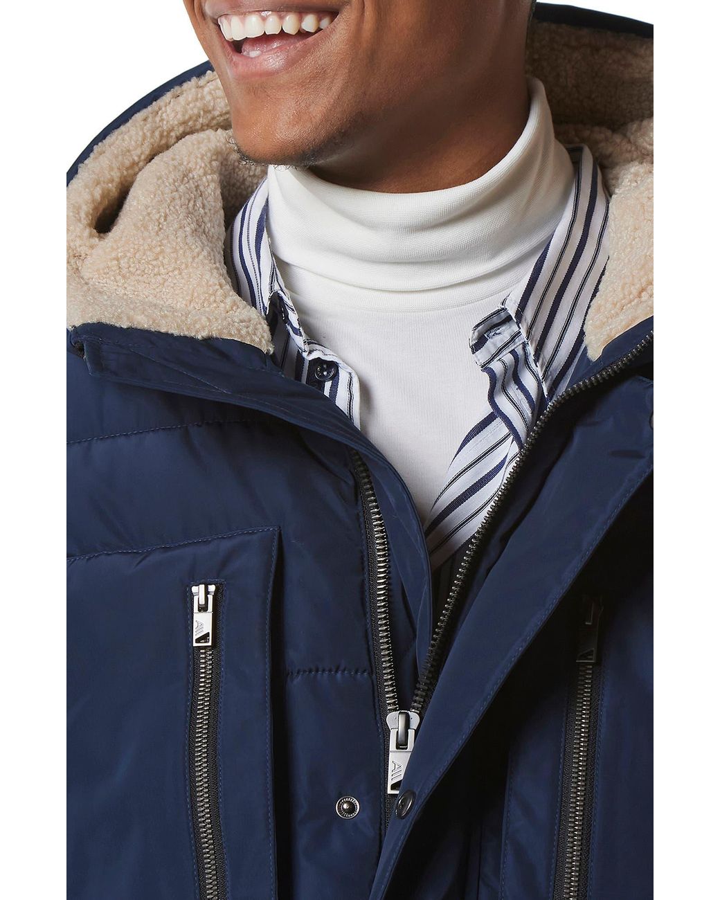 water resistant puffer coat marc new york