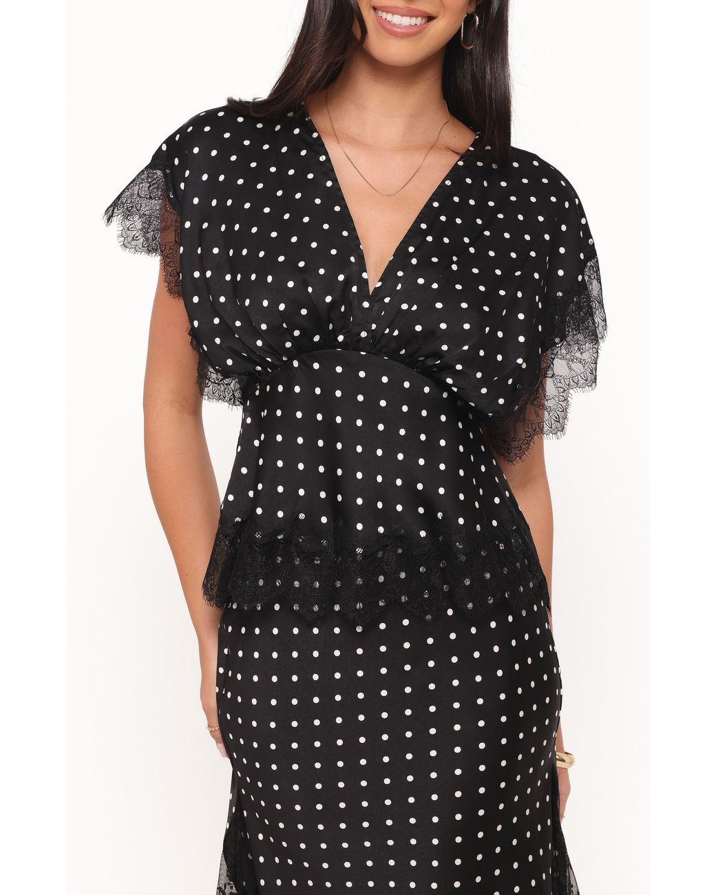 Petal & Pup Black Ailbhe Top