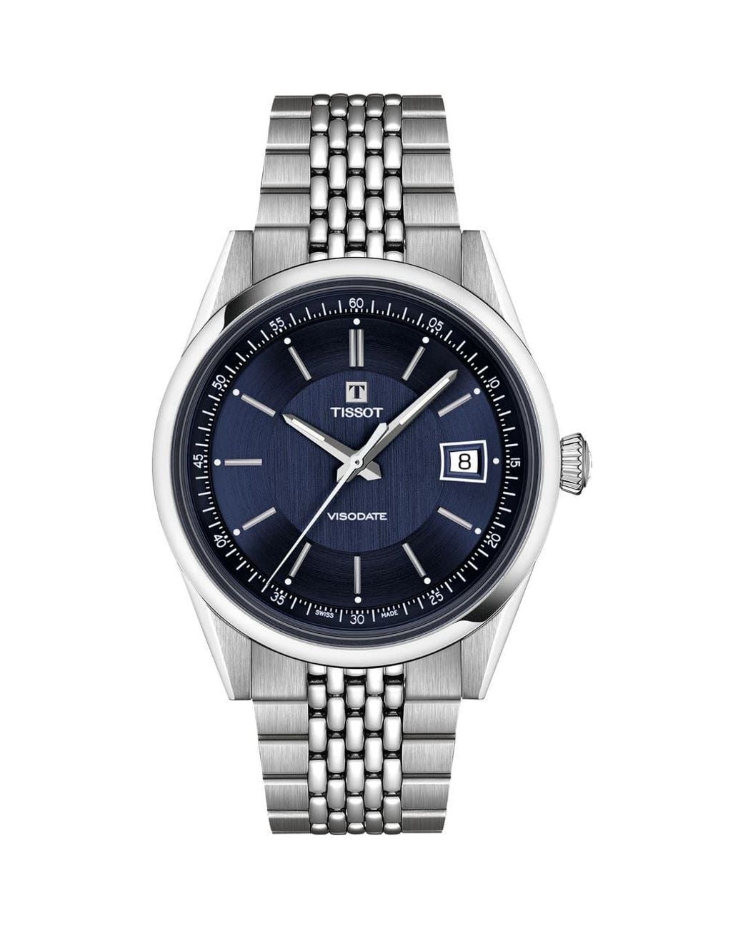 Tissot Metallic Visodate Automatic Watch, 39Mm