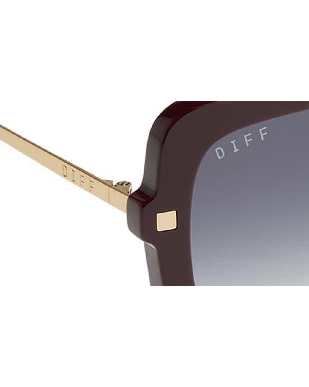 DIFF Multicolor Sandra 54Mm Gradient Square Sunglasses