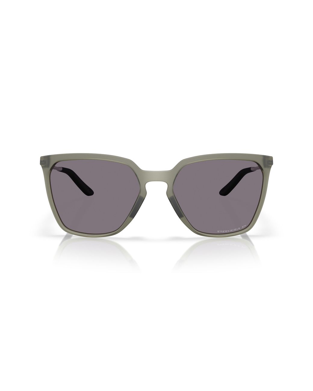 Oakley Gray 57Mm Prizm Polarized Rectangular Sunglasses