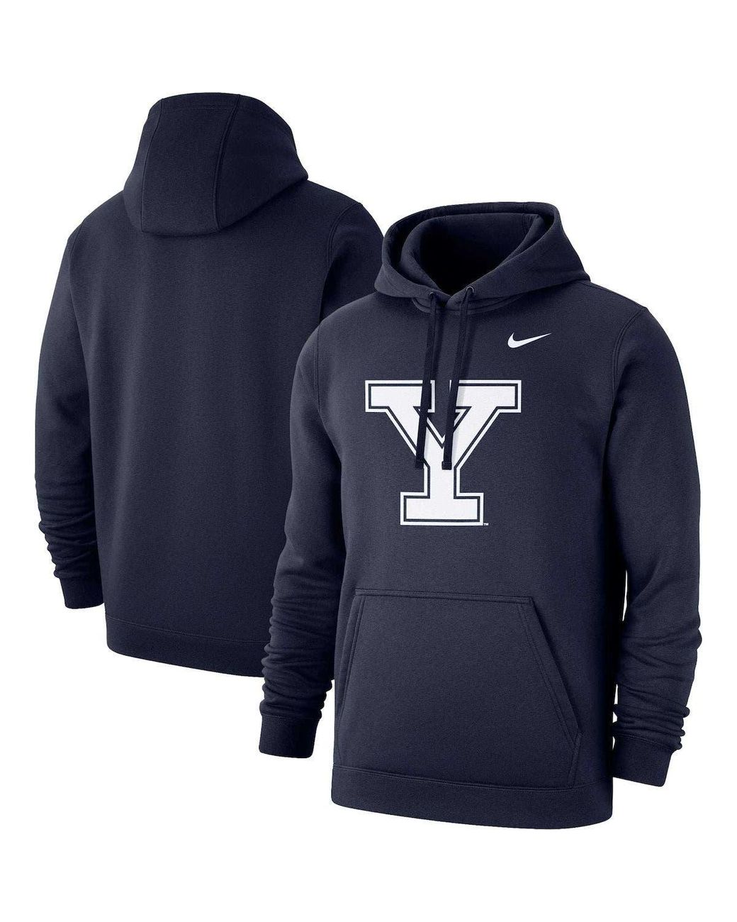 Nike Yale Bulldogs Club Fleece Pullover Hoodie At Nordstrom in Blue for ...
