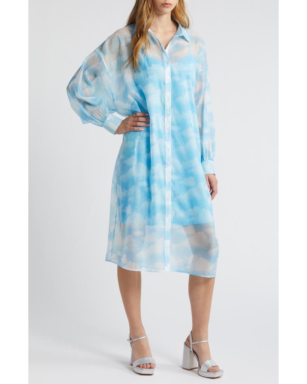 Dressed in Lala Blue Dressed