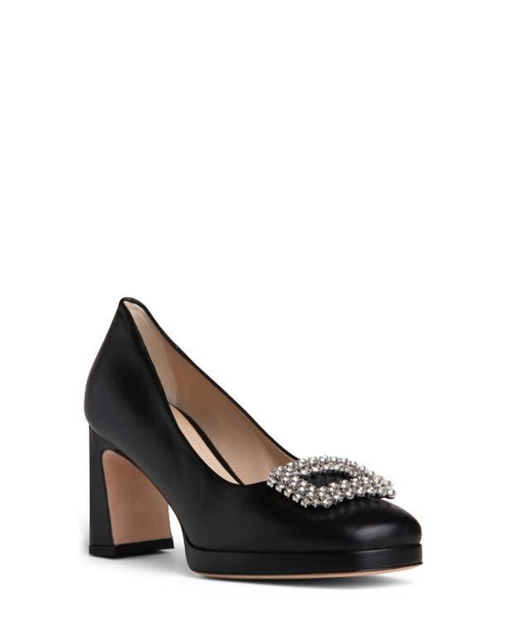Beautiisoles Black Clementine Platform Pump