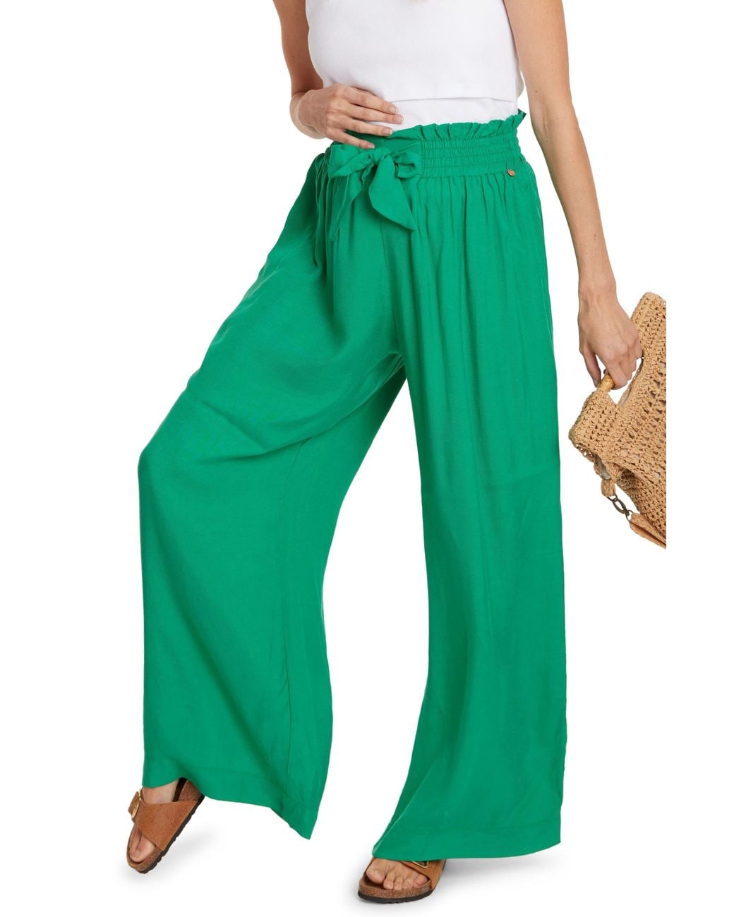 Cache Coeur Green Maternity Pants Sahel