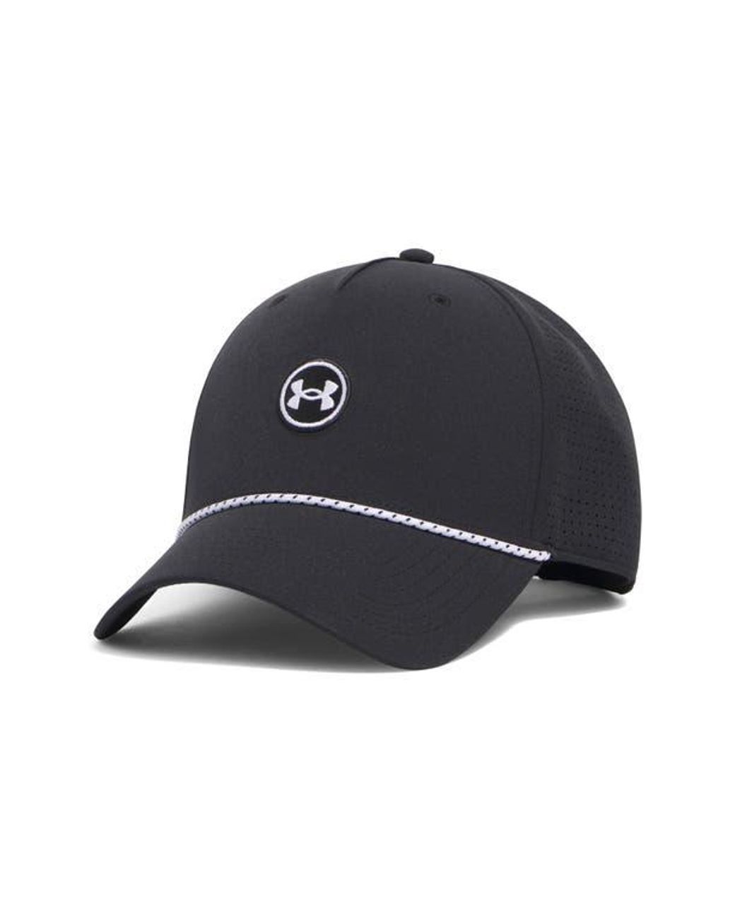 Under Armour Black Drive Rope Snapback Golf Cap for men