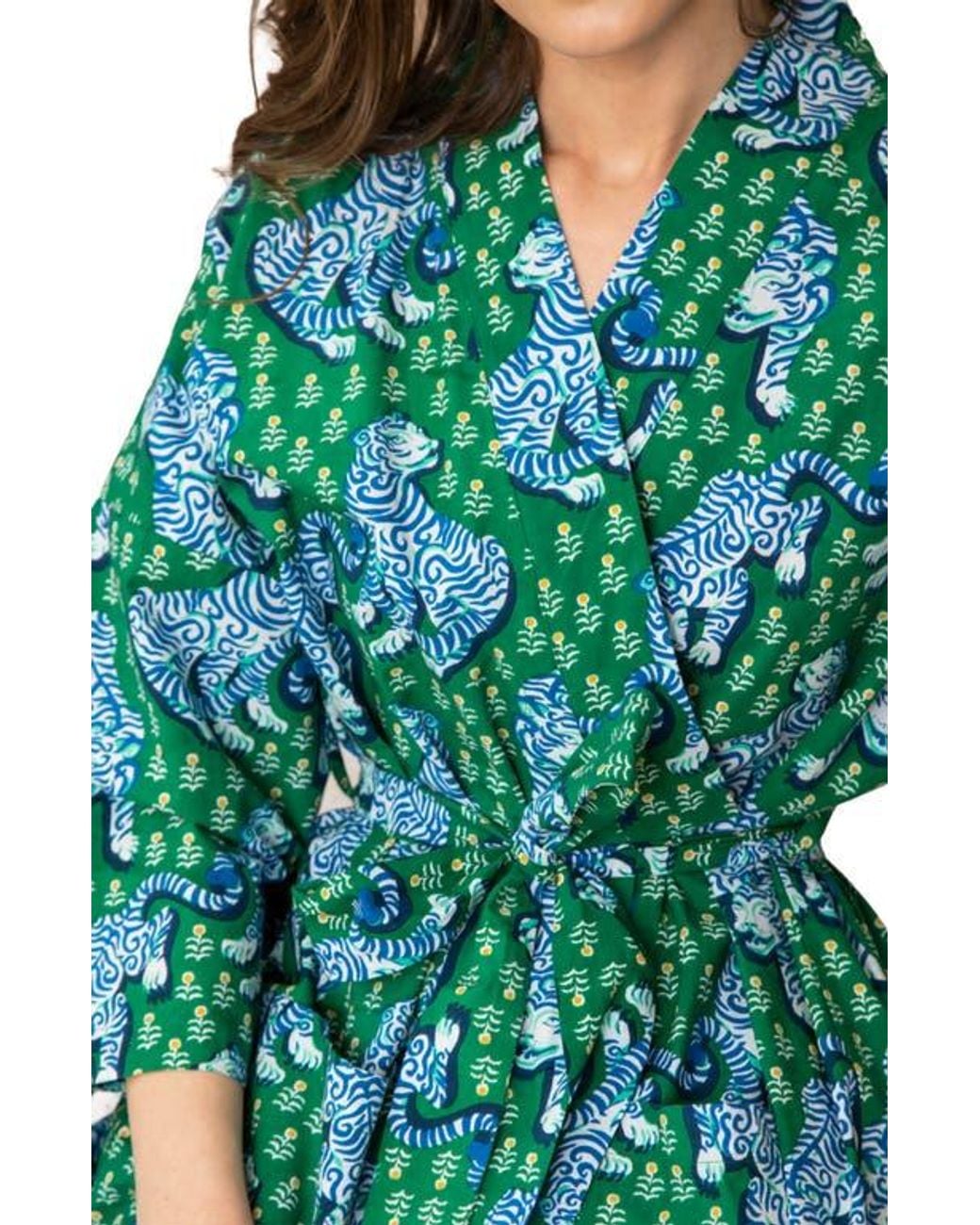 Printfresh Blue Robe