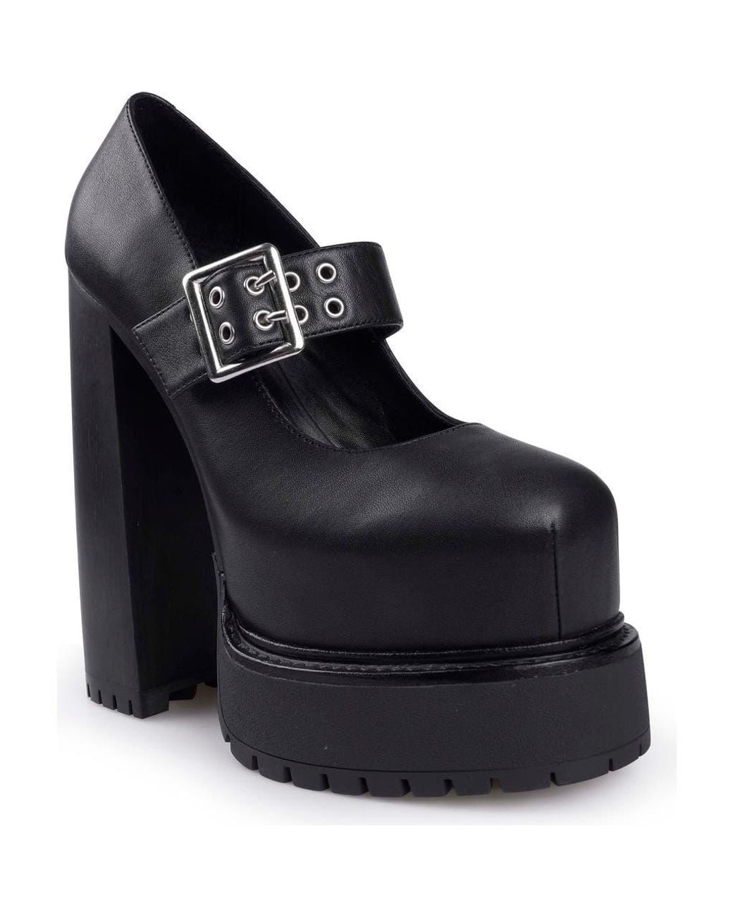 Zigi Black Nay Mary Jane Platform Pump
