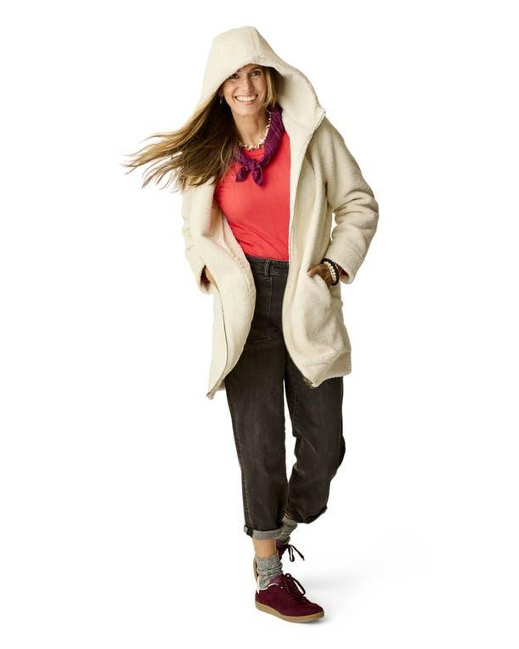 Carve Designs Natural Indy Boucle Jacket