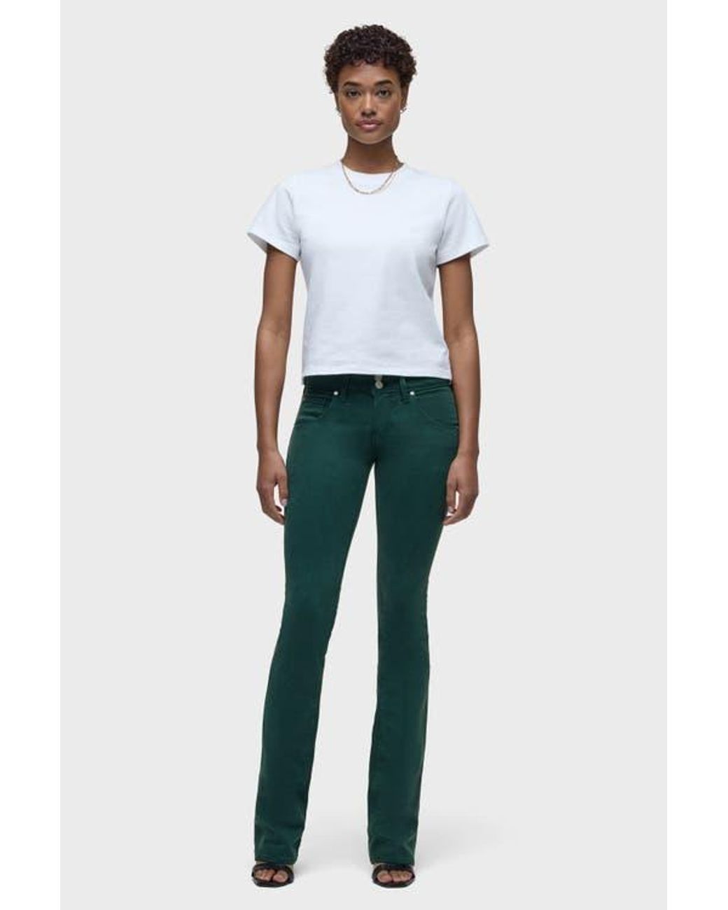 Hudson Green Beth Flap Pocket Baby Bootcut