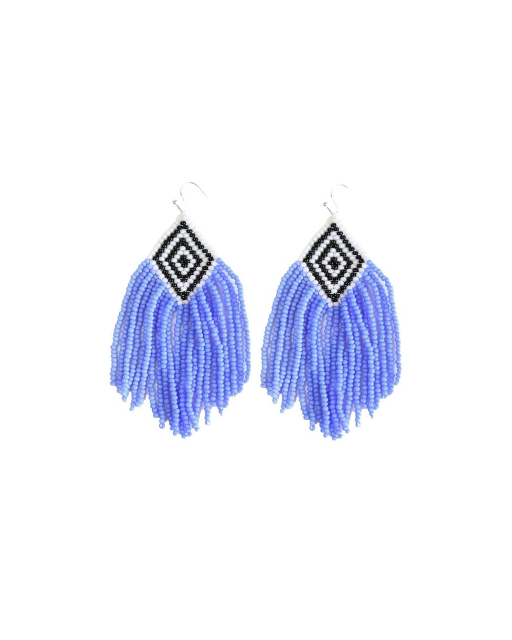 Fosterie Blue Embera Earrings