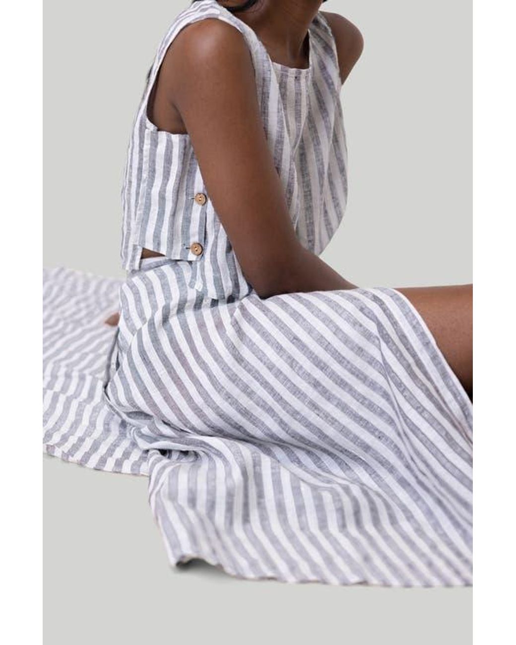 REISTOR Multicolor Breezy Linen Summer Set