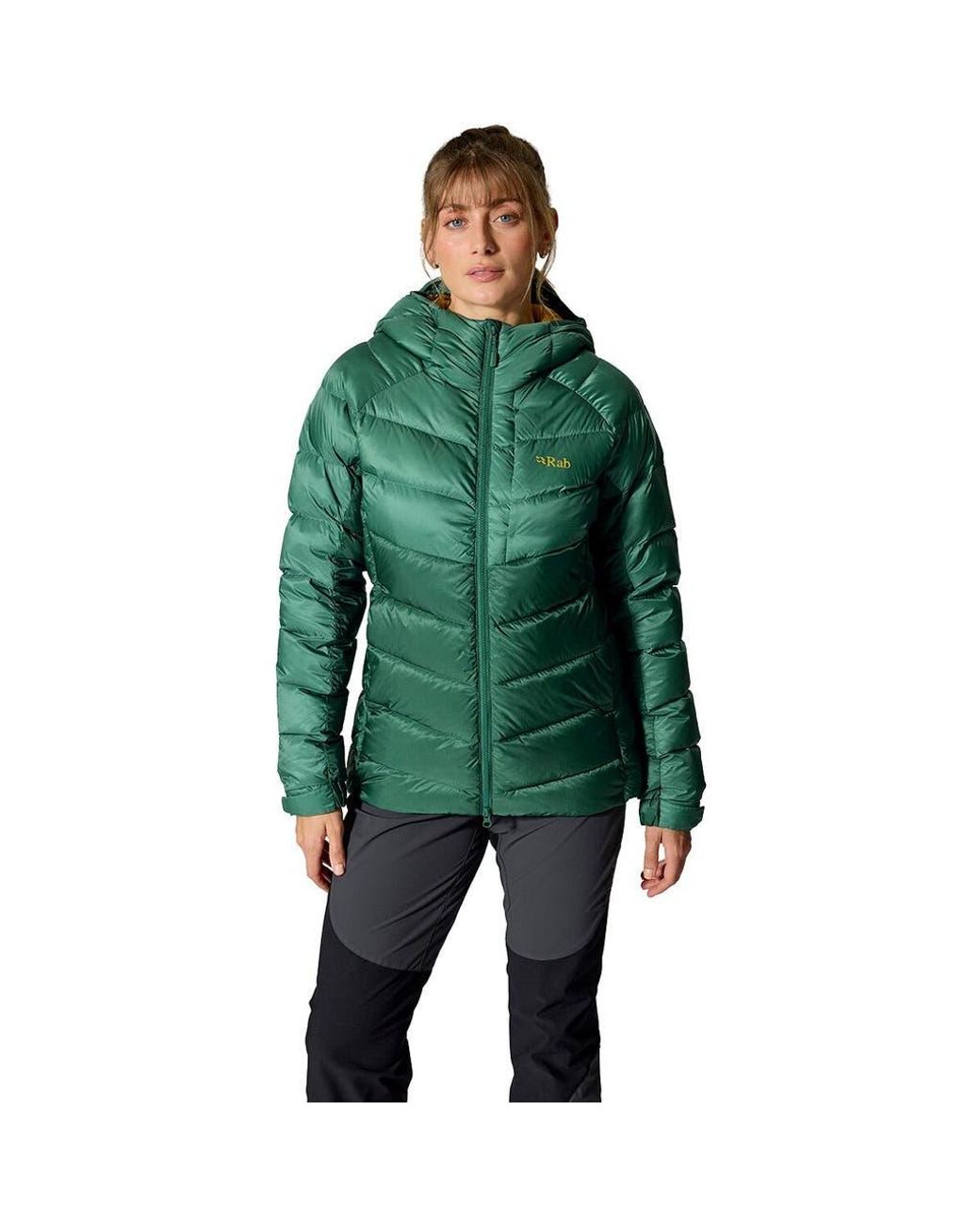 Rab Green Glaceon Pro Down Jacket