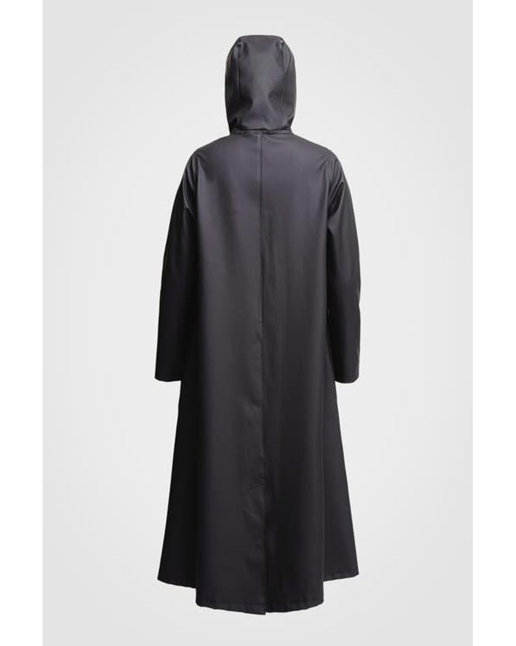Stutterheim Blue Mosebacke Long Raincoat