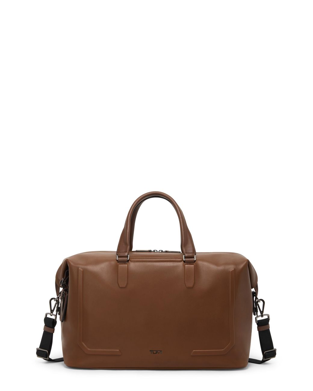 Tumi Brown Harrison Nelson Leather Duffle