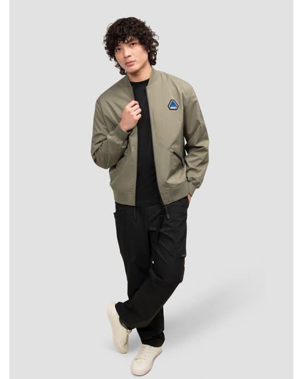 Jacket Green Oberon Tech Bomber Jacket for men